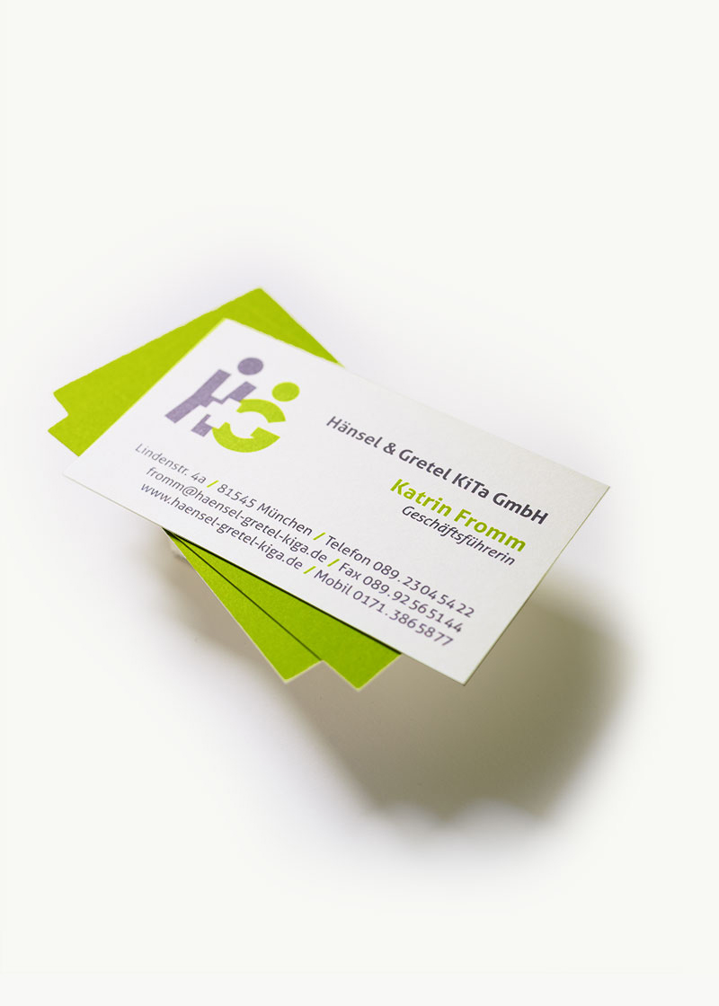 Heidi Mayer Grafikdesign, München, Gestaltung, Design, Druckprodukte, Visitenkarten, Broschüren, Flyer, Postkarten,